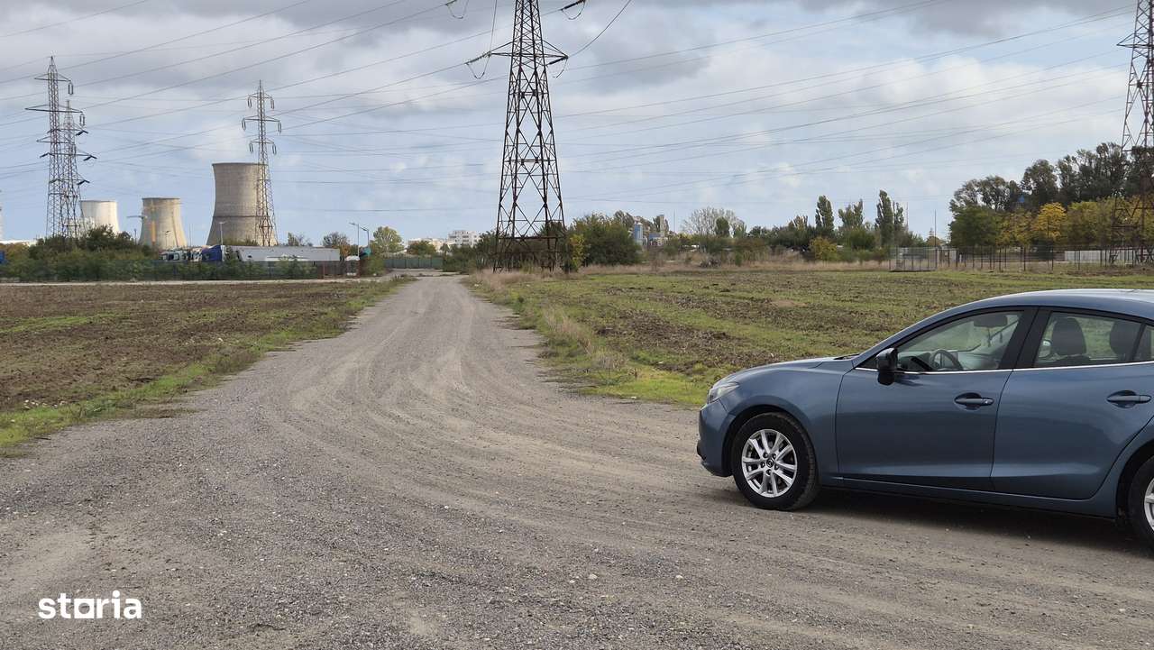 Cet zona industriala teren 1100mp intravilan - Imagine principală: 5/9