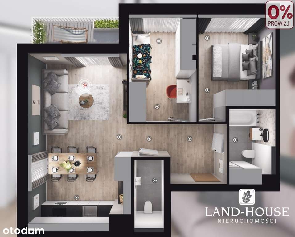 M3 z dwoma łazienkami - Pełny obrazek: 5/8