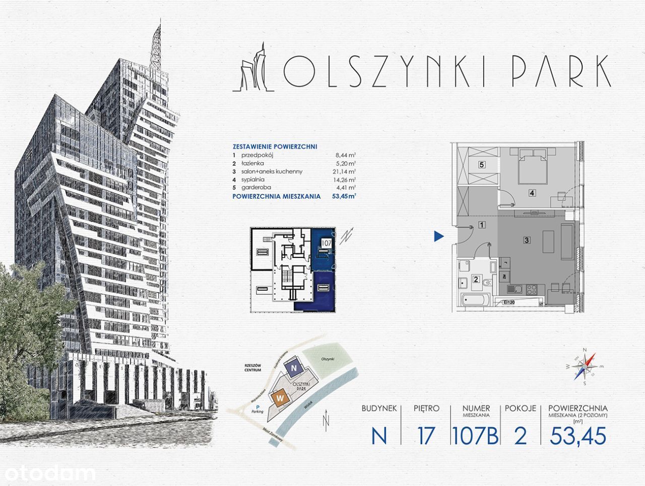 Olszynki Park - Apartament N107B