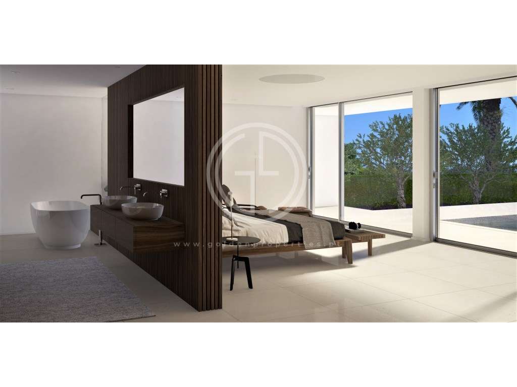 Moradia T5 com piscina e vista mar em Porto de Mós, Lagos - Grande imagem: 5/20