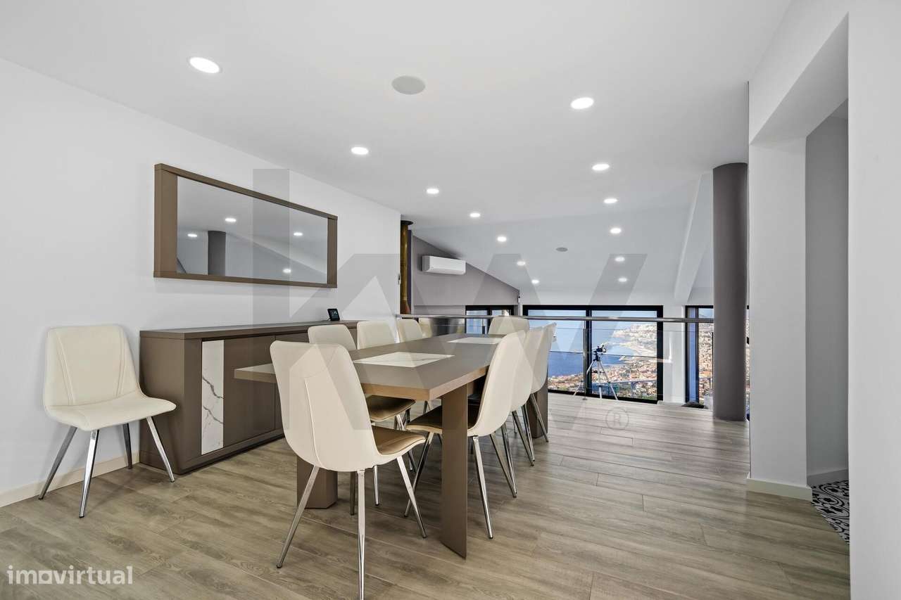 Moradia T4 com piscina e vista oceano, São Gonçalo, Funchal-18