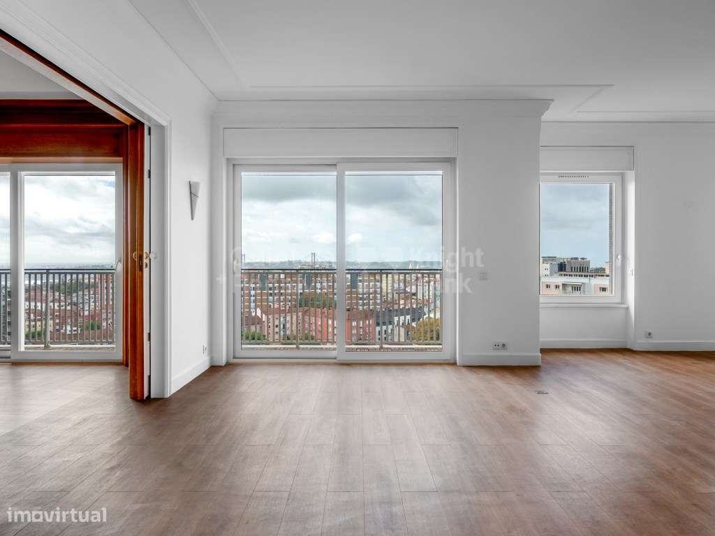 Apartamento T4+1 para arrendar, com vista rio nas Amoreiras - Grande imagem: 3/30
