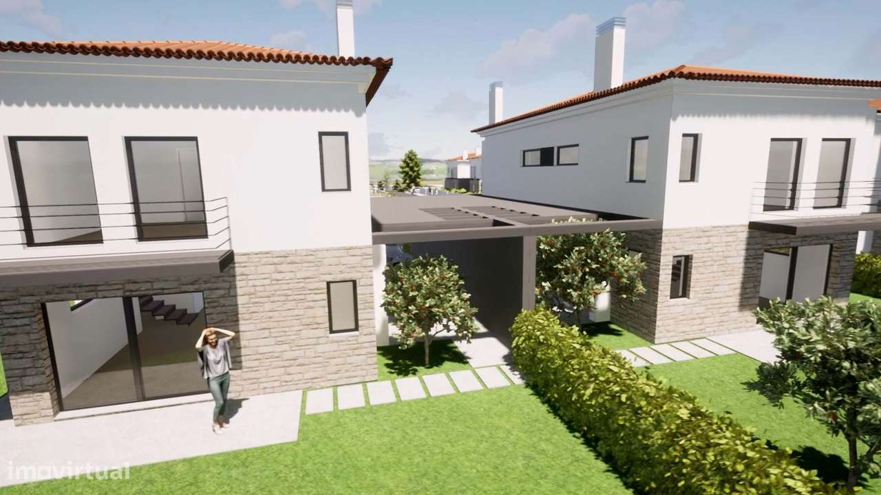 Terreno com projecto aprovado para moradias, S. João das Lampas, Sintr-14