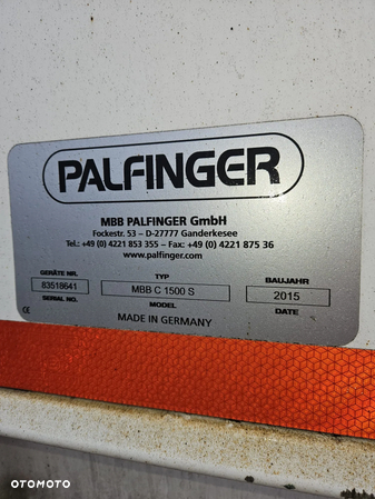 Winda załadowcza PALFINGER MBB C1500S - 7