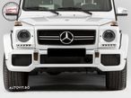 Faruri Negre Bi-Xenon Mercedes G-class W463 1989-2012 cu Carcasa Faruri Alb cu Lum- livrare gratuita - 13