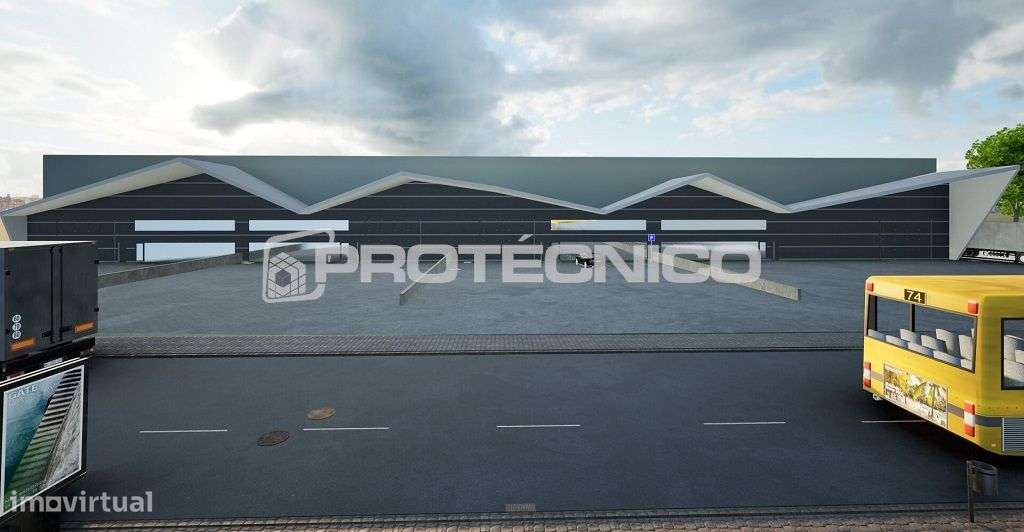 Armazém c/ 1.343m2 – Z. I. de Taboeira - Grande imagem: 1/10