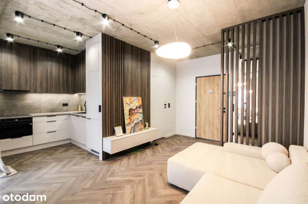 Apartamenty Złota - top, sypialnia z garderobą-3