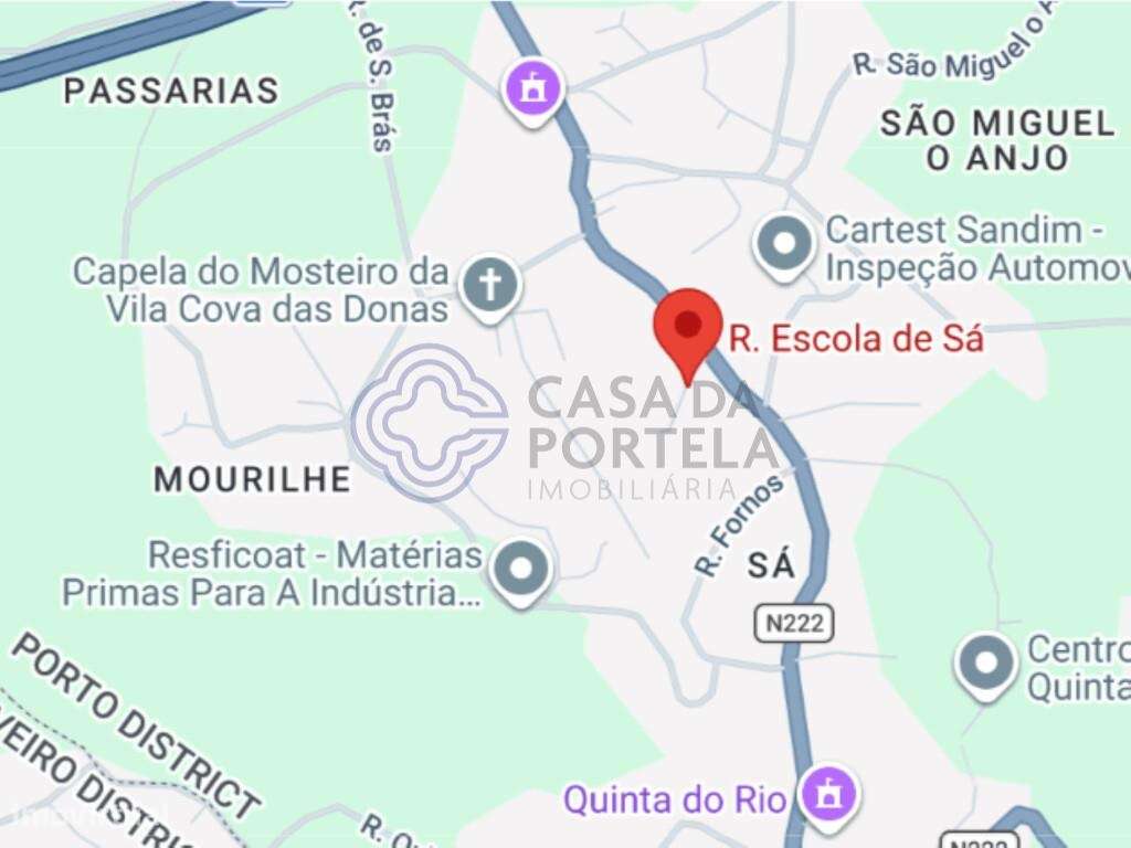 Lote moradia em Sandim, VNGaia com infraestruturas e murado. - Grande imagem: 5/9