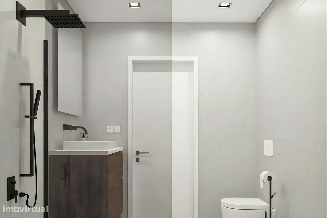 Apartamento T1 de qualidade superior, situado a 5 minutos da praia-13