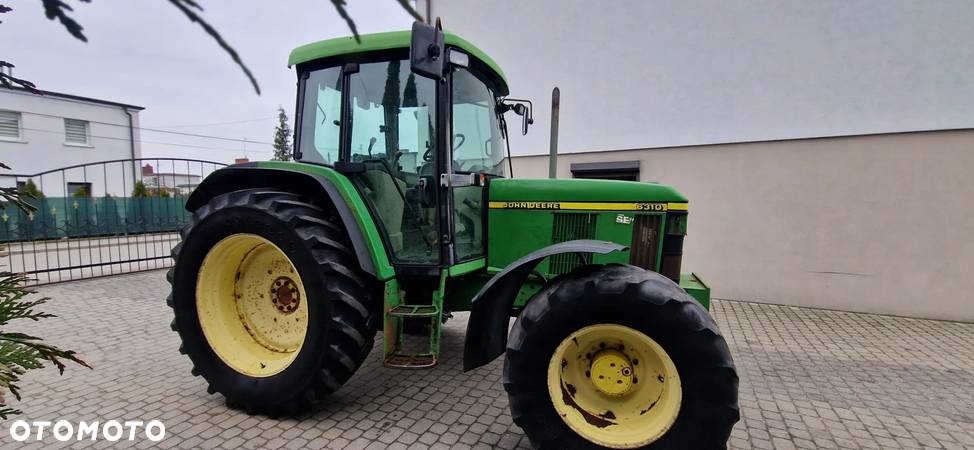 John Deere 6310 Oryginał Pneumatyka Import Ciągnik traktor - 8