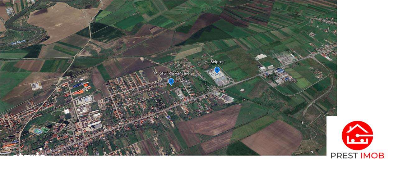 De vanzare loturi teren in Sangeorgiu de Mures - Imagine principală: 1/2