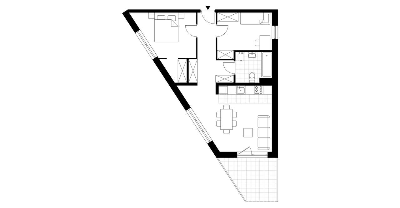 3-pokojowe mieszkanie 58m2 + balkon Bez Prowizji - Pełny obrazek: 3/8