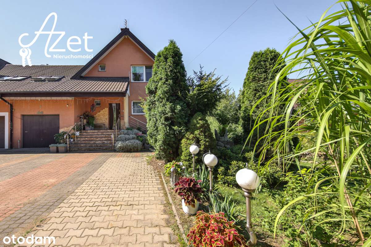 Marzenie rodziny, bliźniak z przepięknym ogrodem.-6