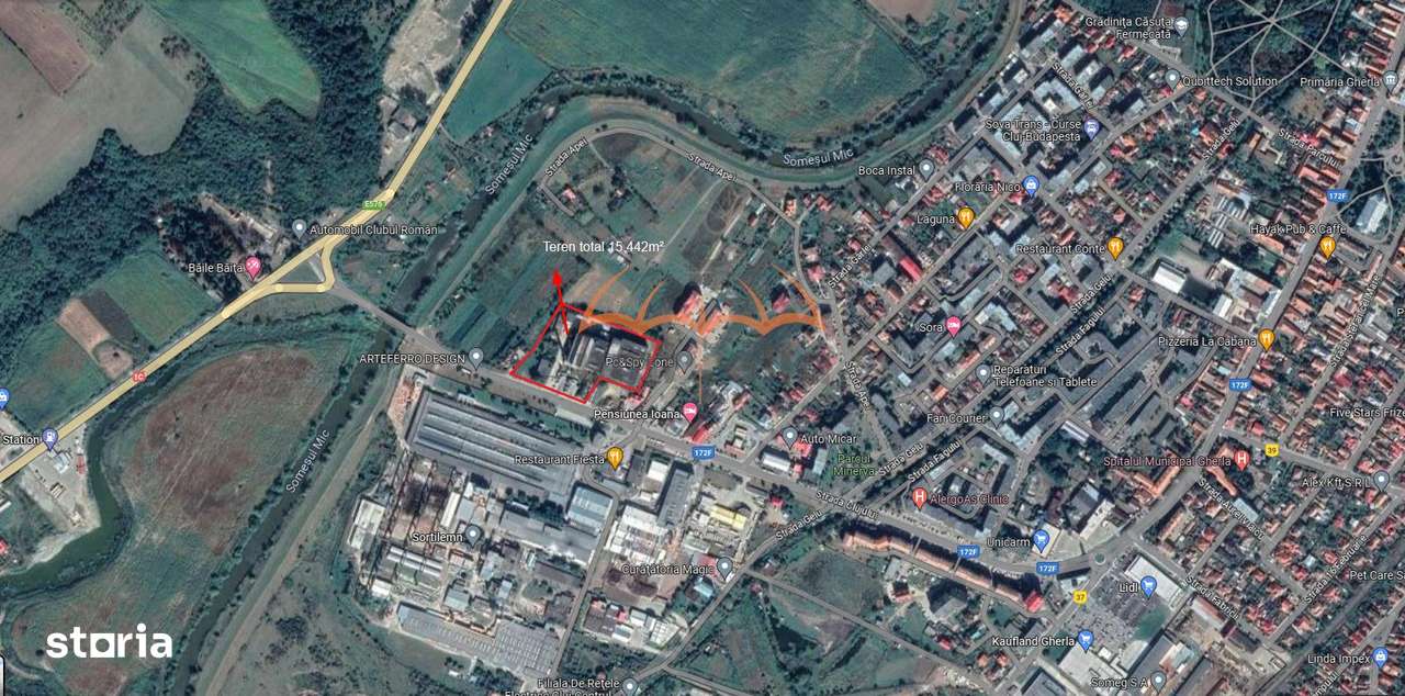 Teren de vanzare intravilan Gherla 15.618m² - Imagine principală: 1/3