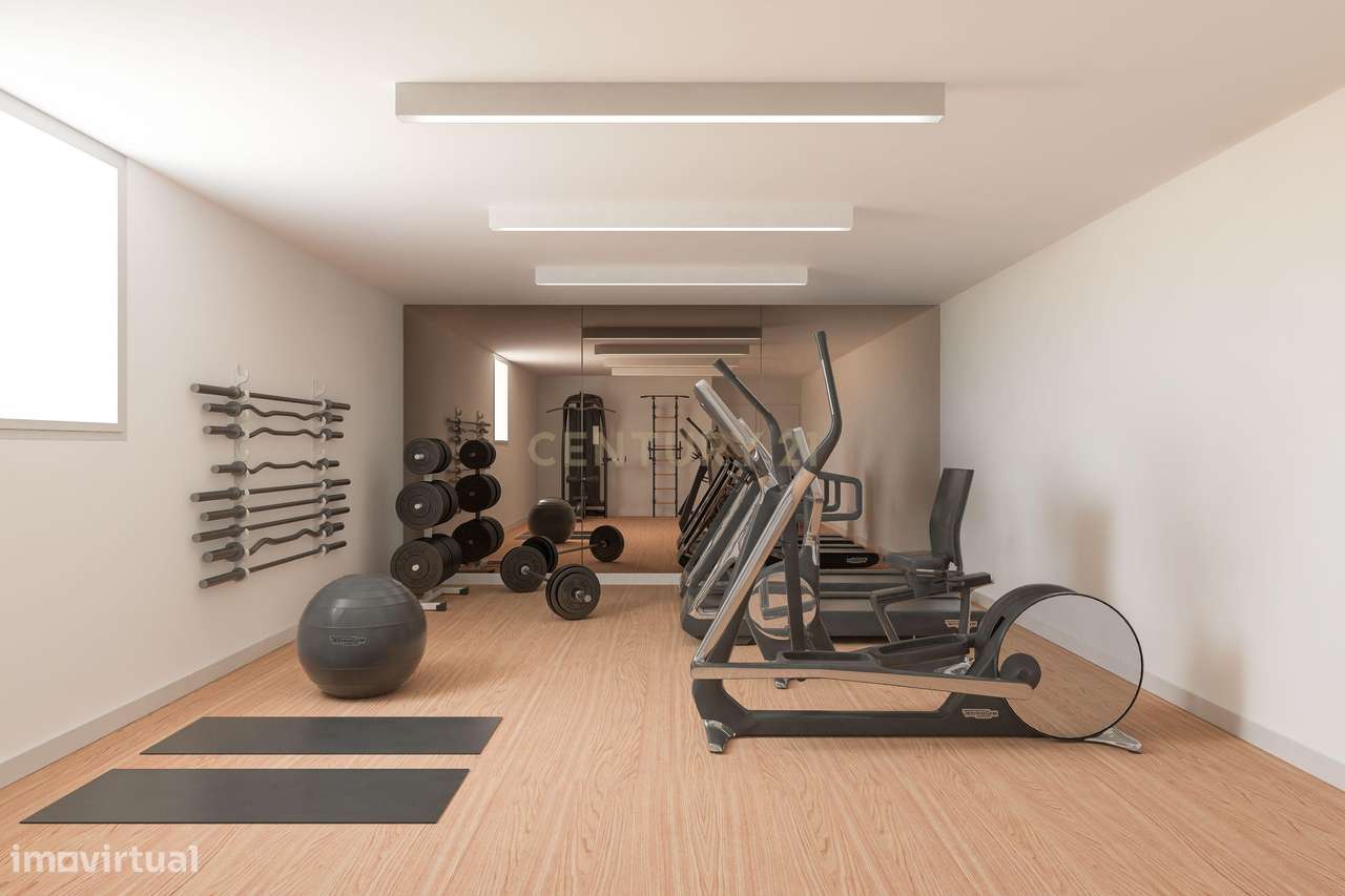 T2 novo em Condominio com jardim e ginásio - Grande imagem: 4/12