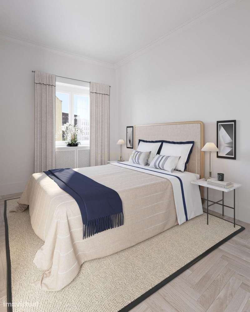 Apartamento T2 novo, para Arrendamento na Lapa - Grande imagem: 4/22