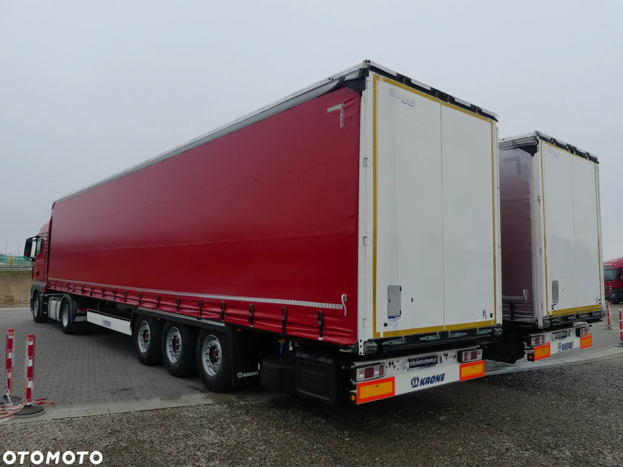 MAN TGX 18.500 + KRONE FIRANKA / ZESTAW STANDARD / IDEALNY STAN / - 6