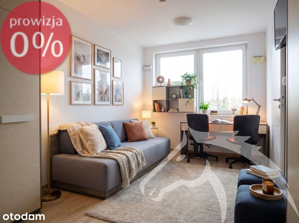 Mieszkanie, 1 pok. – Funkcjonalna kawalerka przy Placu Grunwaldzkim