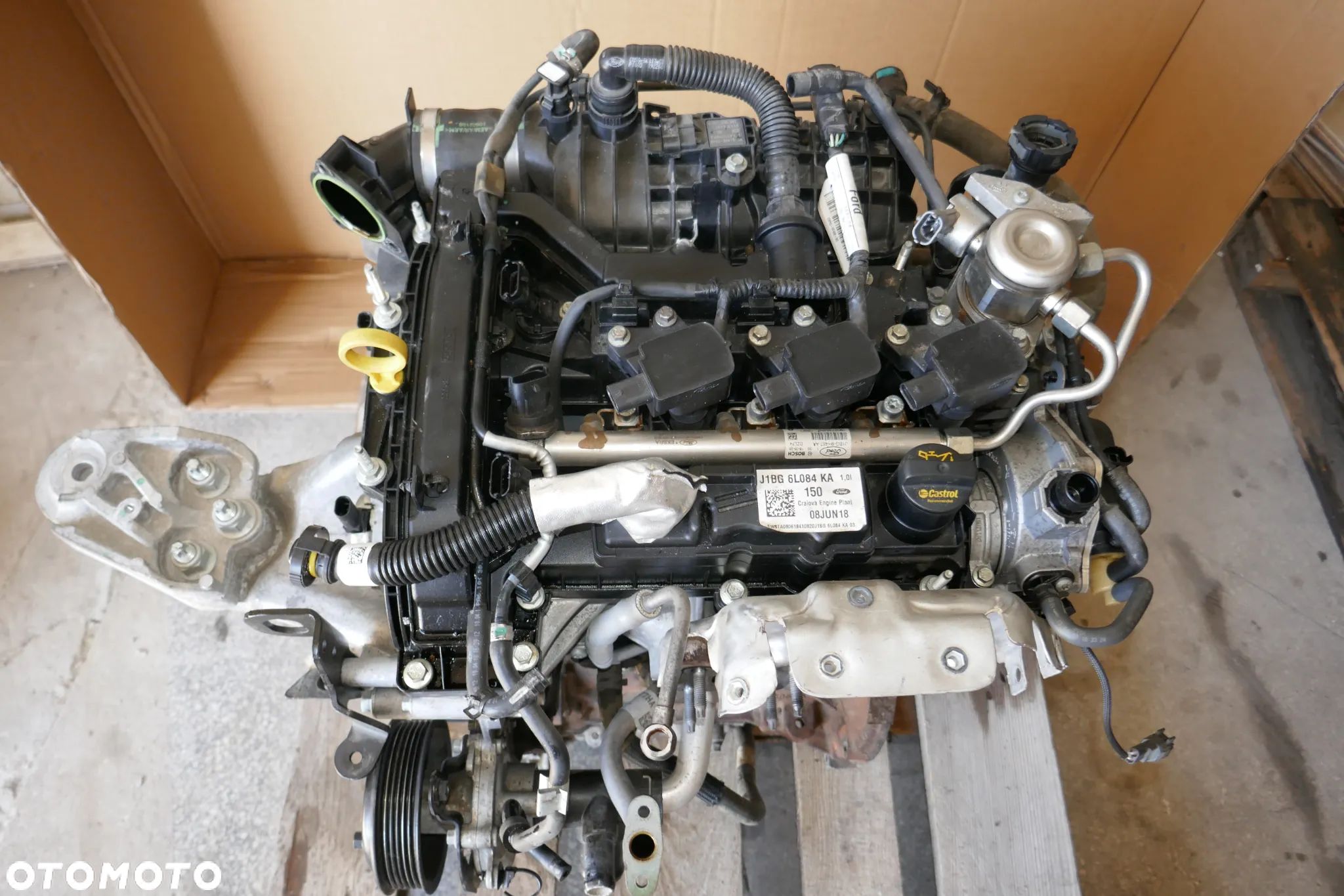 Silnik SFJP Fiesta 1.0 ecoboost 2018r 100 tyś km - 1