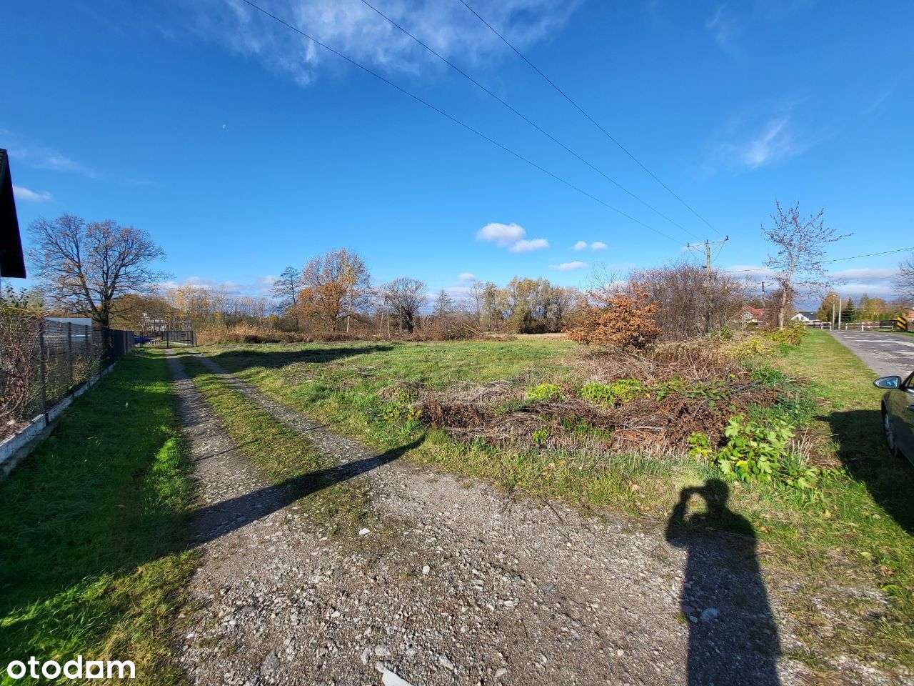 Działka z dostępem do rzeki 2299m2 - Cisie Halinów