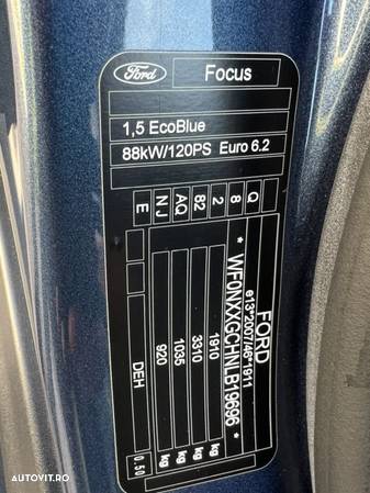 Ford Focus 1.5 EcoBlue Start-Stopp-System Aut. ACTIVE X - 36