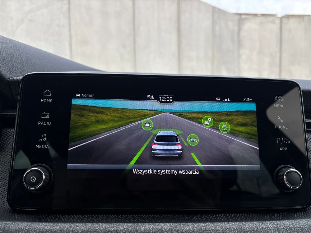 Skoda Kamiq Podgrzewana przednia szyba