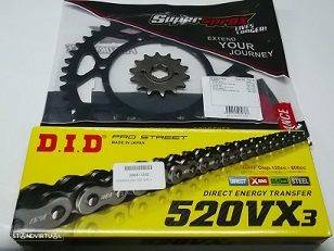 Kit Transmissao corrente DID X-Ring Yamaha XTZ 660 Tenere, XT 660 Z Tenere - 1