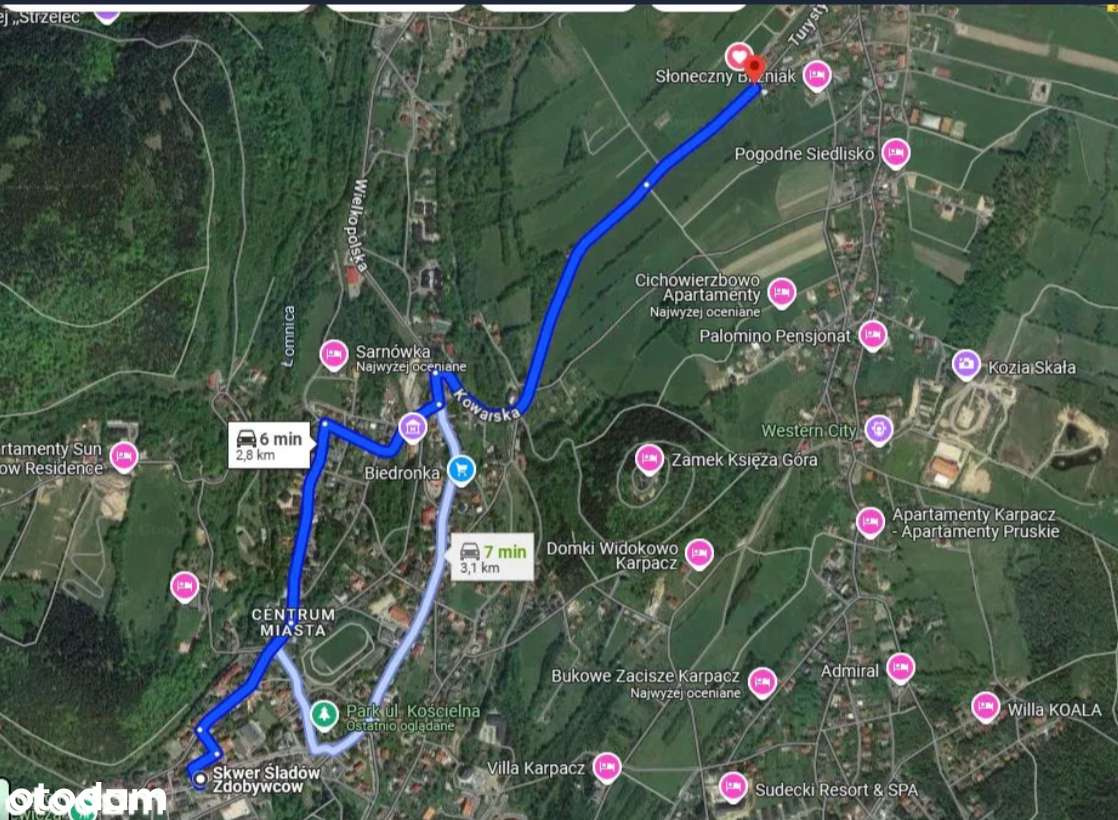 -GÓRSKA PRZYSTAŃ - widok na Śnieżkę - Pełny obrazek: 5/15