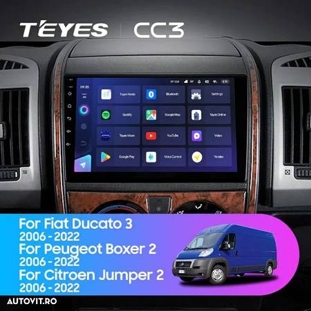 Navigatie Auto Teyes CC3L Fiat Ducato 3 2006-2022 4+32GB 9" IPS Octa-core 1.6Ghz - 1