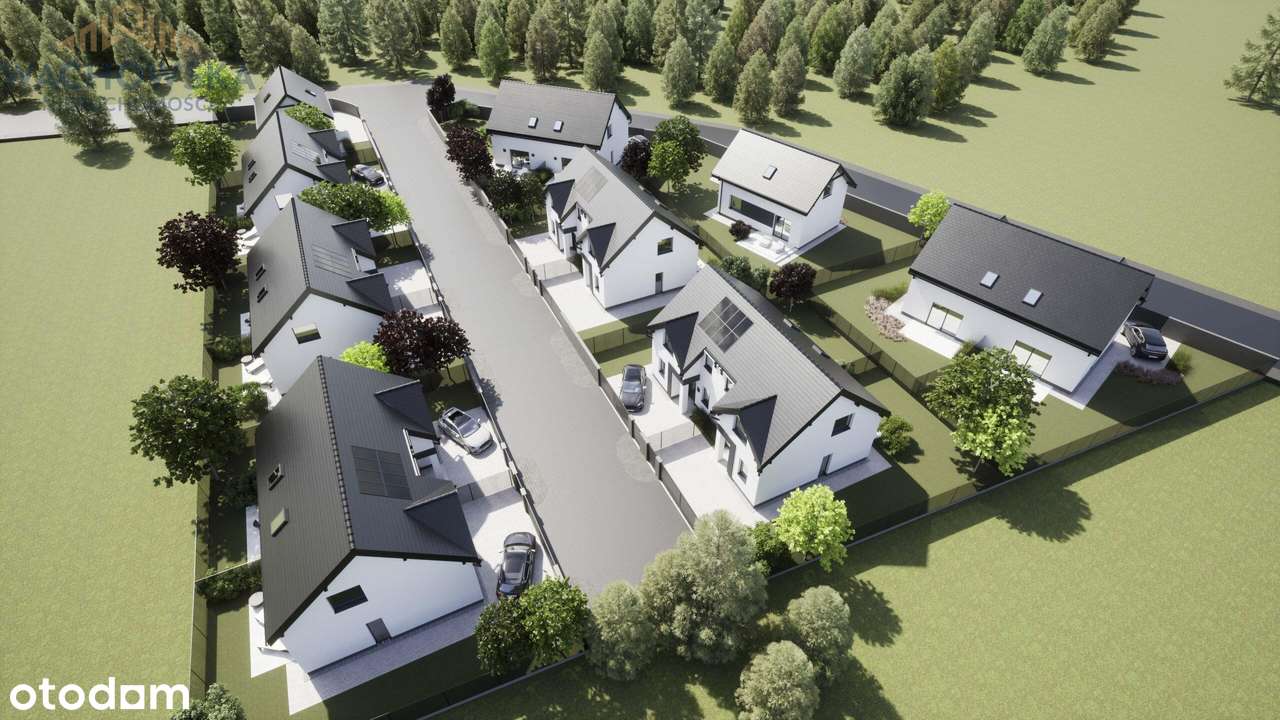 Dom w zabudowie bliźniaczej -  NOWE osiedle Leśne Zacisze-10