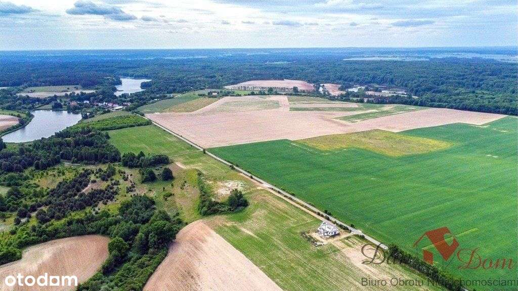 Atrakcyjna działka dookoła natura - las jezioro-5