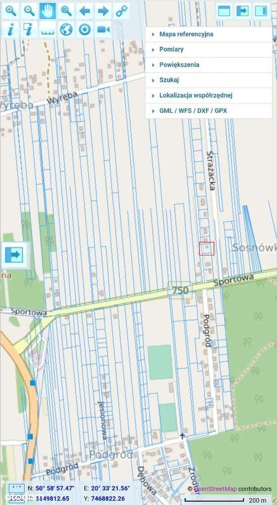 Działka budowlana 1000 m2 Ćmińsk ul. Podgród - Pełny obrazek: 4/9