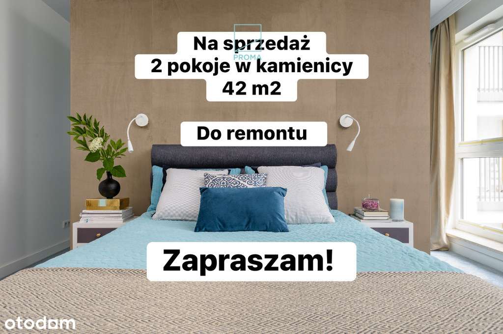 Kamienica/Park Skaryszewski/42 m²/do remontu/