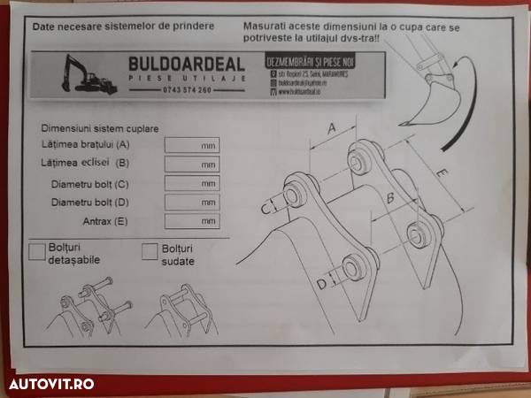 Cupa originala  CNH de 40 cm - 7