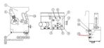 Cartela circuite nacela foarfeca electrica Haulotte COMPACT, OPTIMUM - 5