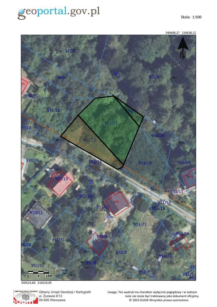 Działka budowlana nad Jeziorem Mucharskim - Pełny obrazek: 5/5