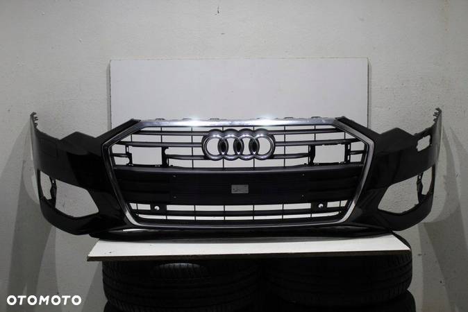 Audi A6 C8 4K0 Zderzak Przód Przedni Grill Ładny - 1