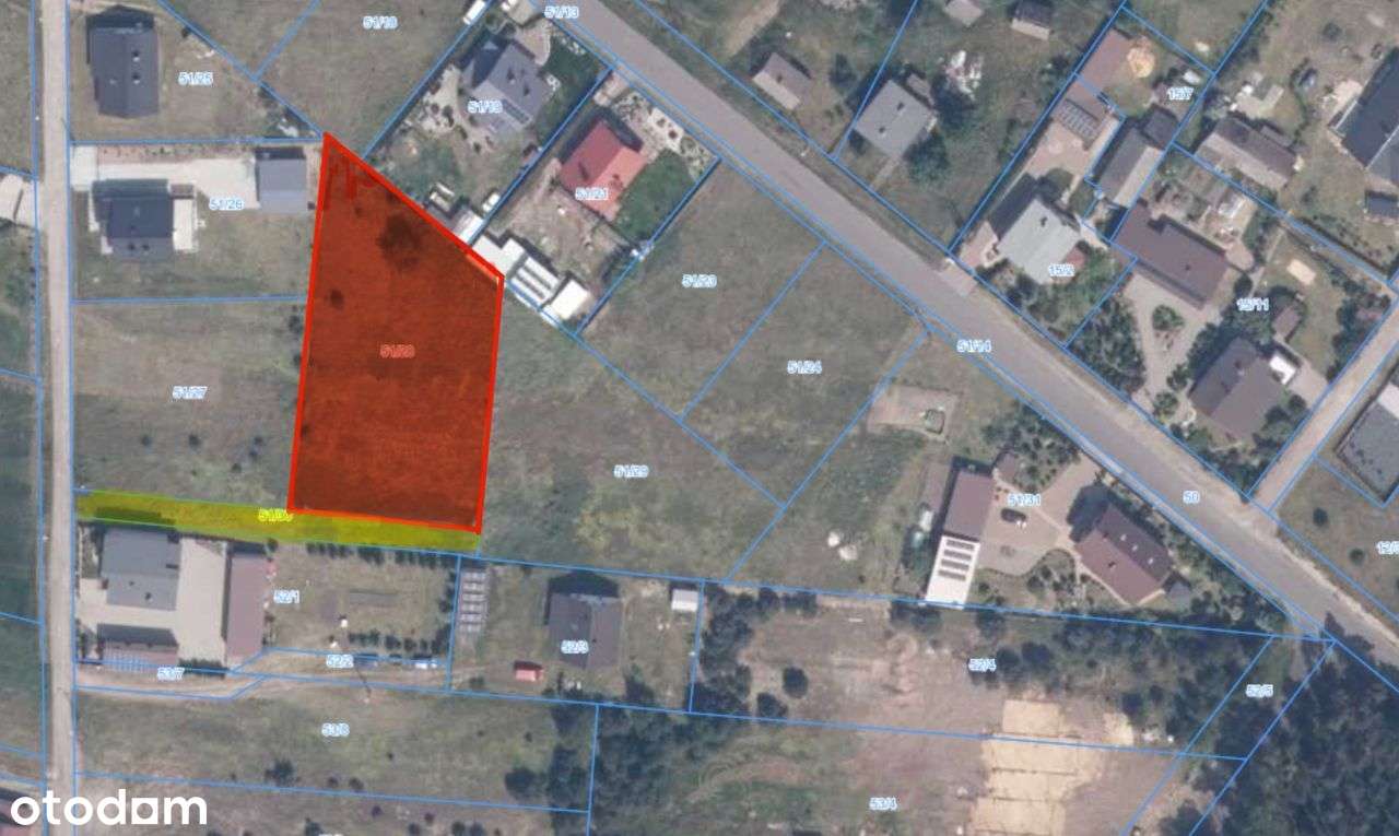 Działka budowlana blisko lasu