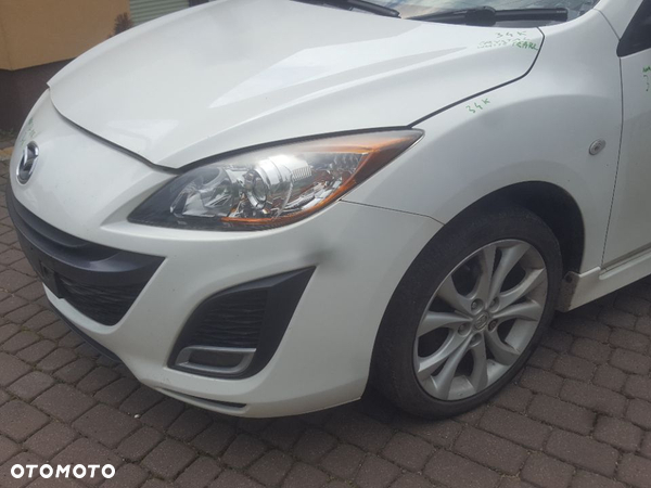 PRZÓD MASKA BŁOTNIK ZDERZAK MAZDA 3 BL SPORT LIFT 09-13 34K - 3