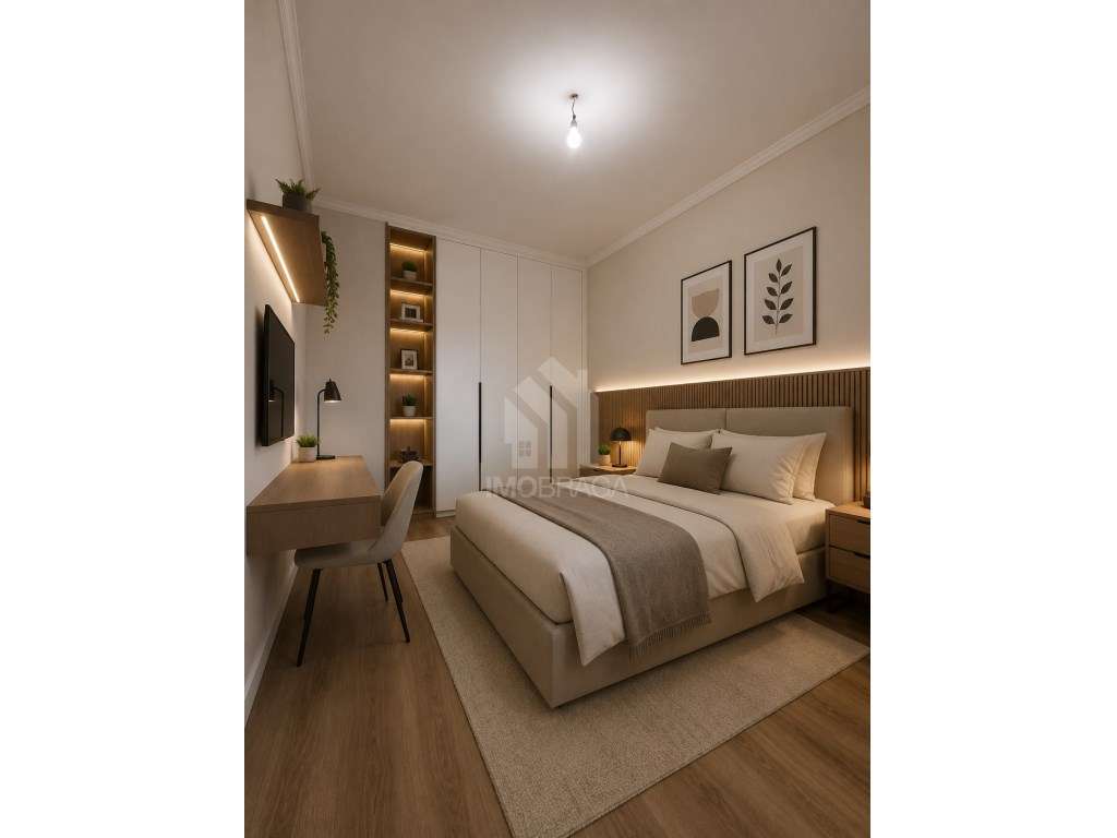 Venda Apartamento T1+1 Remodelado, nas Caxinas, Vila do Conde-12