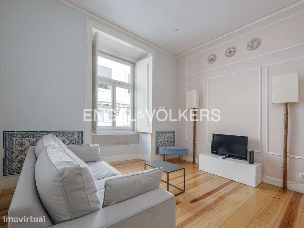 Charmoso T2 no centro de Lisboa - Grande imagem: 3/31