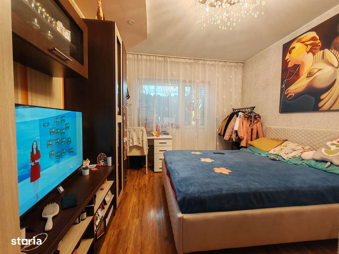 Apartament 2 camere Negru Voda, etaj 3, renovat, mobilat-2