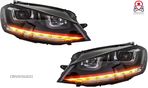 Faruri 3D LED R20 GTI Design Semnal Dinamic LED Tuning Volkswagen VW - 2