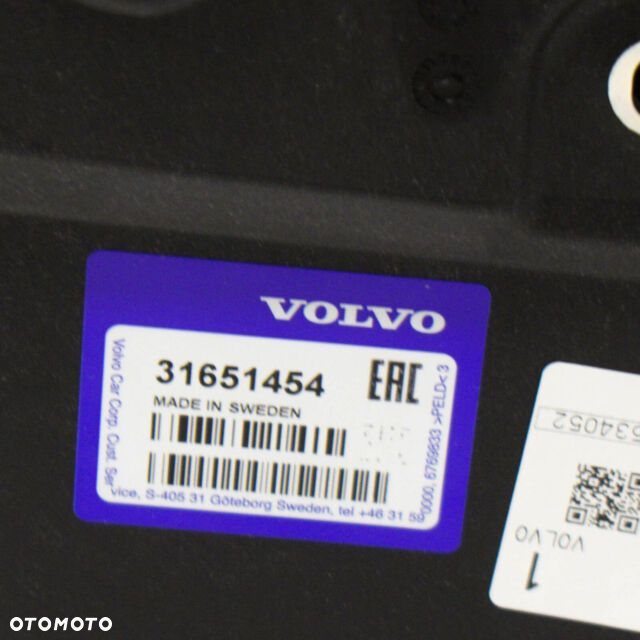 VOLVO S90 V90 XC90 II skrzynka akumulatora start stop 31651454 32244071 - 5