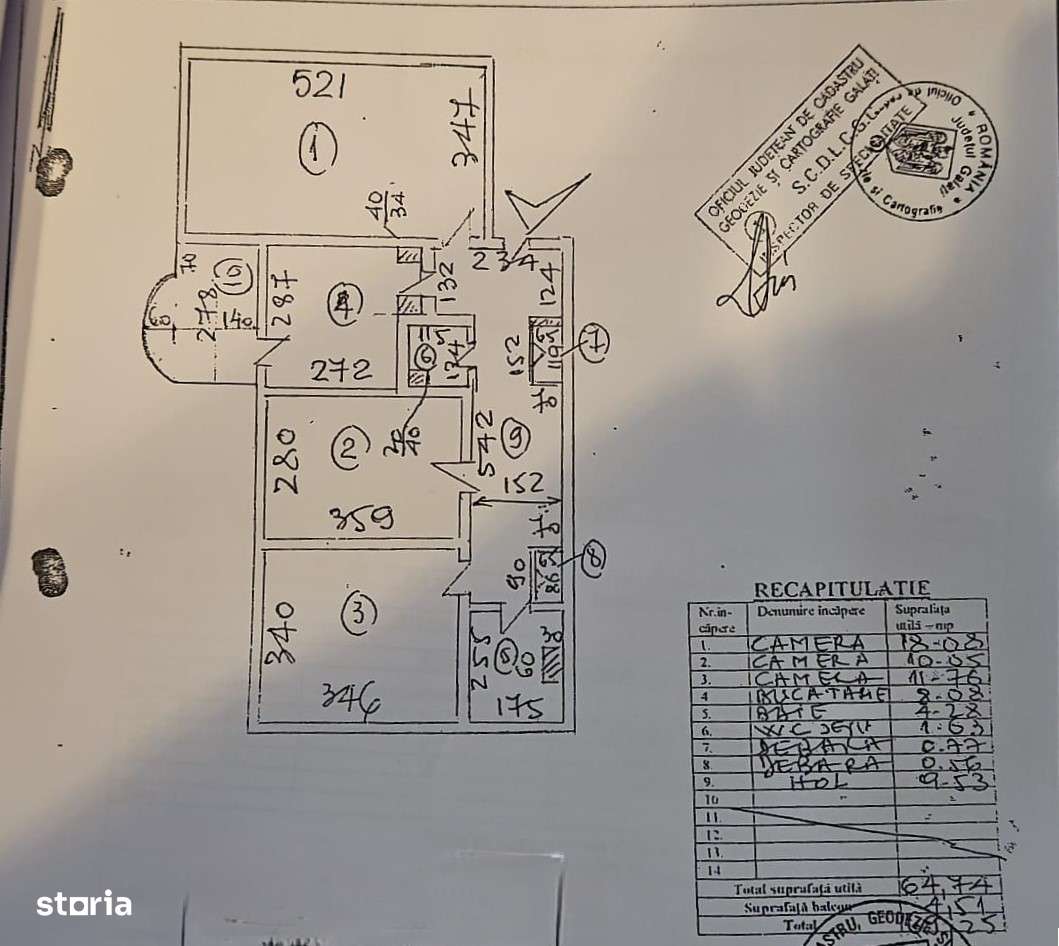 91000 euro, NEGOCIABIL, 3 camere, I.C.Frimu - Imagine principală: 4/8