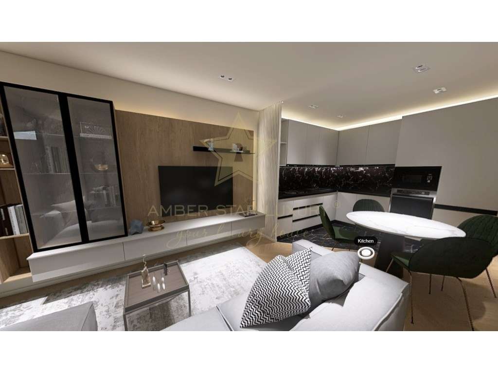 Apartamento T1 em Edifício Histórico com Terraço no centro do Porto - Grande imagem: 2/9