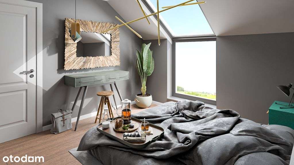 Dom, 75 m², Bolechówko-9