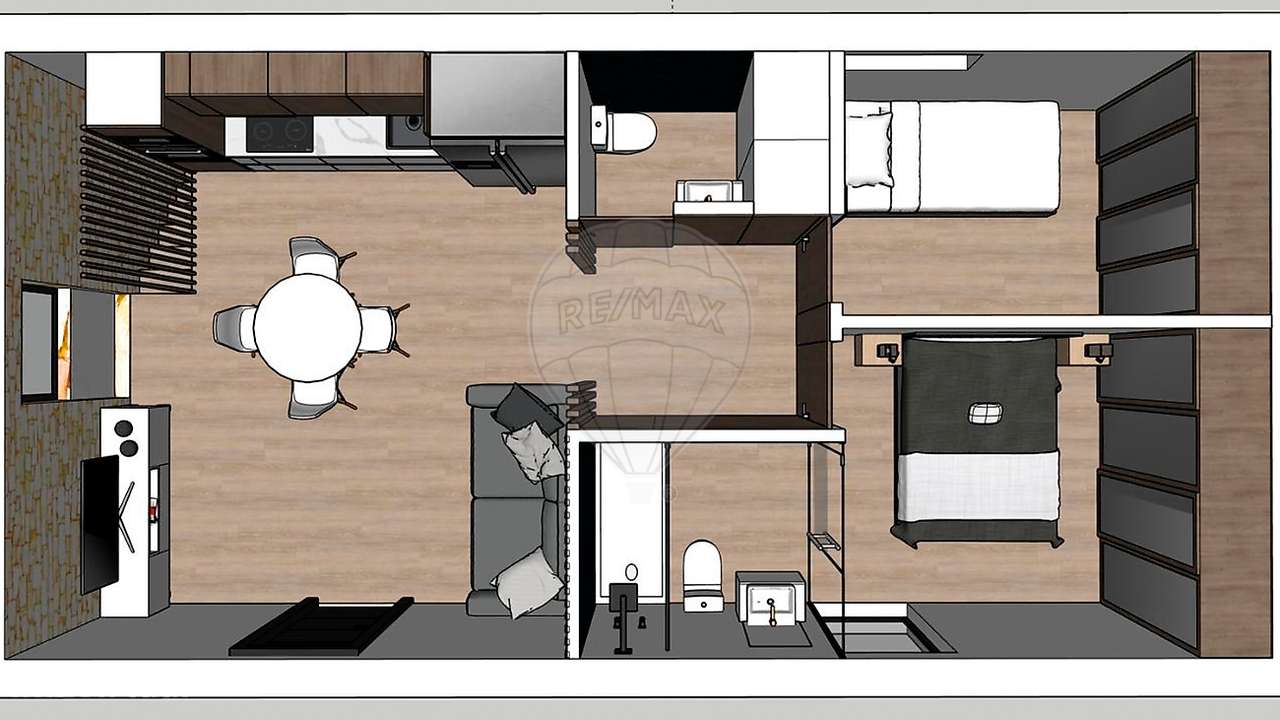 Moradia T2 para venda-6
