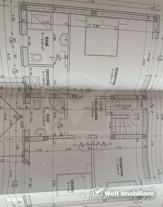 Casa in Baciu,  zona rezidentiala, teren 600 mp - Imagine principală: 3/3