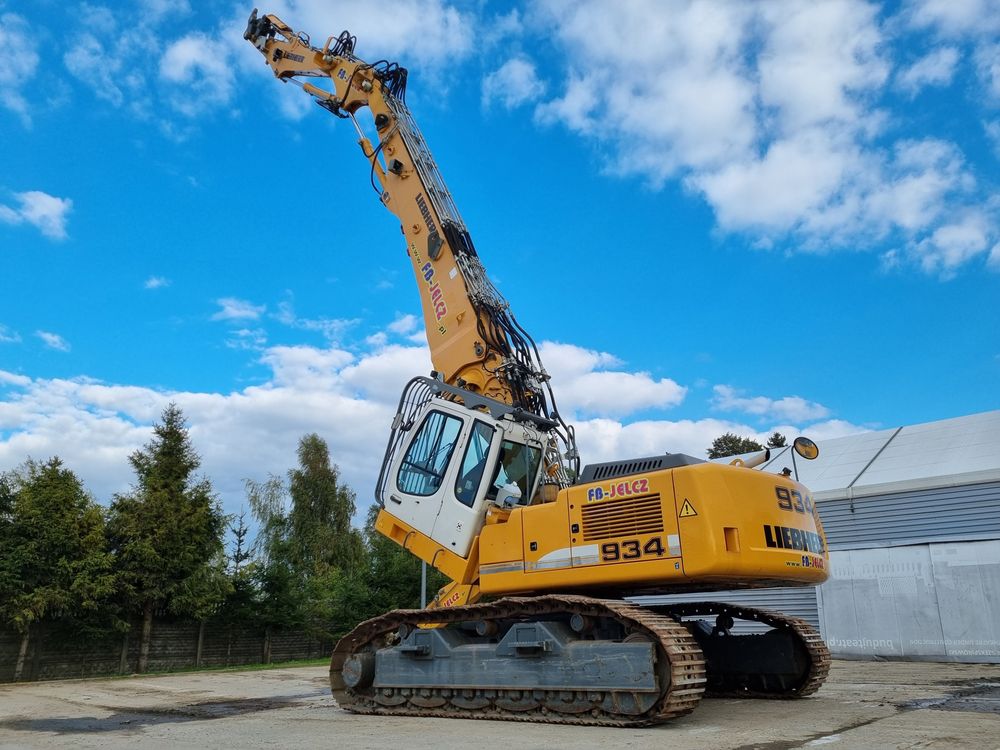 Liebherr Koparka wyburzeniowa/ demolition excavator liebherr r934c vh-hd 2012